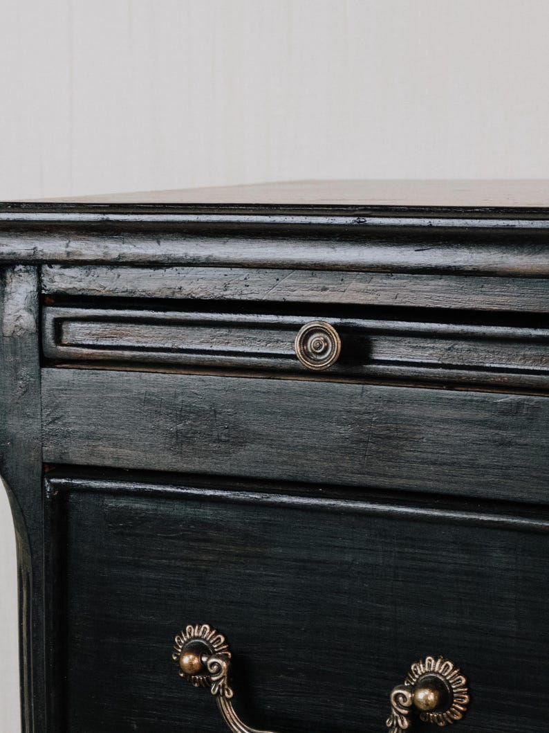 Kommode Vintage antik aus Holz – Bild 5