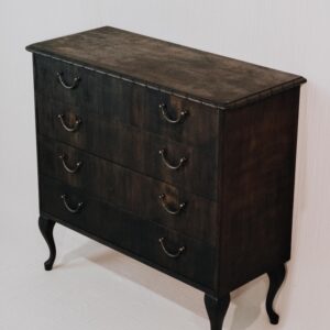 Kommode Holz - Kommode antik - Kommode Eiche - Kommode alt aus Holz (Altholz) dunkel - Kommode Vintage dunkles Holz - Vintage Kommode