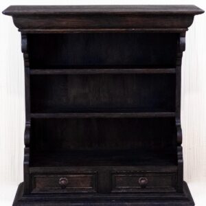 LANDWERK® | Antike Vintage Möbel & Restaurierte Massivholz Unikate Unikat 12 Vollholz Hängeschrank Vintage massiv - Vintage Wandschrank aus Eiche - Hängeschrank aus Holz massiv – Wandschrank aus Altholz Vintage