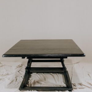 Vintage Bauern Esstisch Massivholz in Schreinerqualität - Tisch groß für 6-8 Personen - Esstisch Holz massiv Esstisch antik Esstisch schwarz