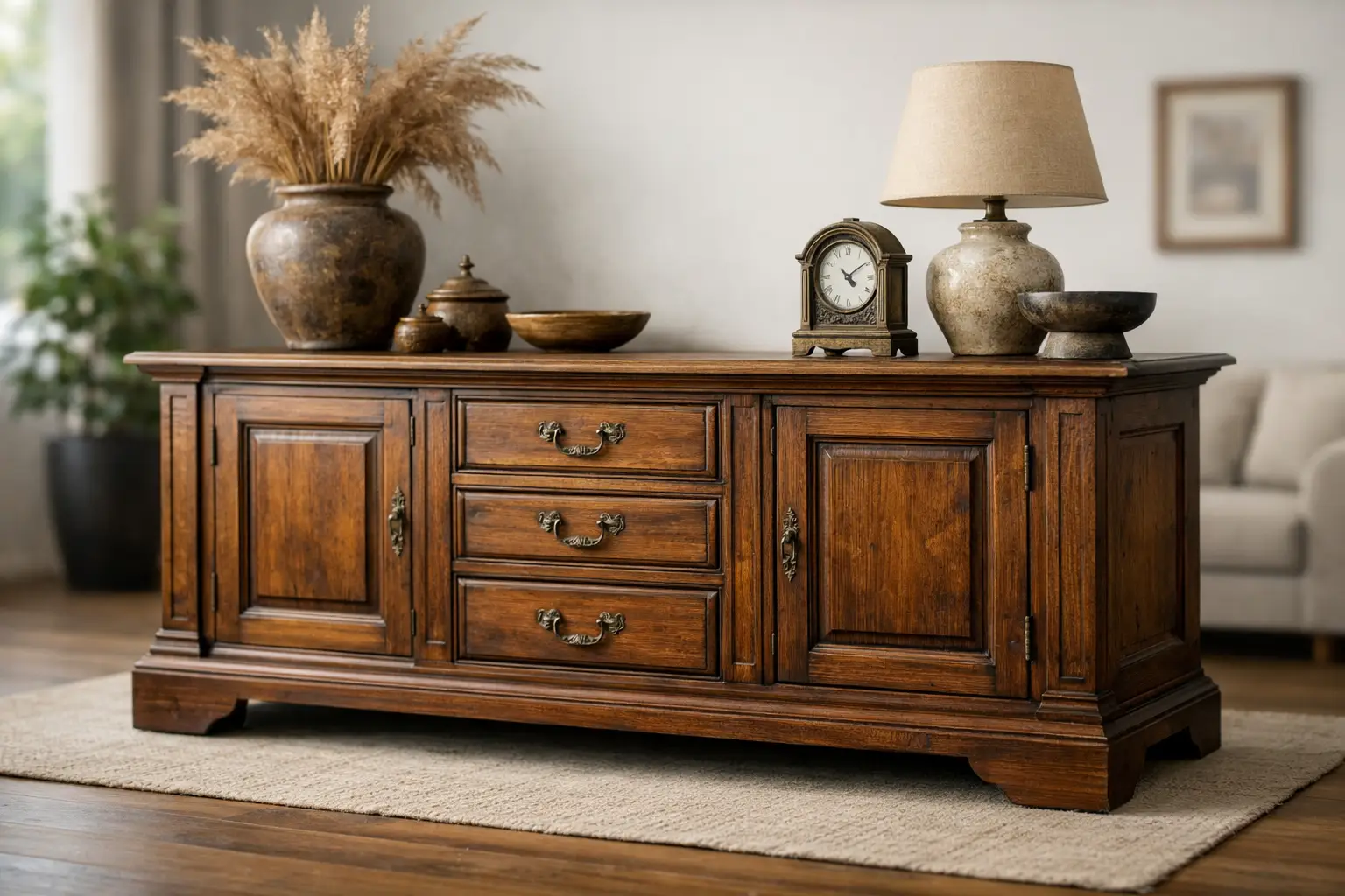 Antikes Sideboard aus Massivholz kaufen