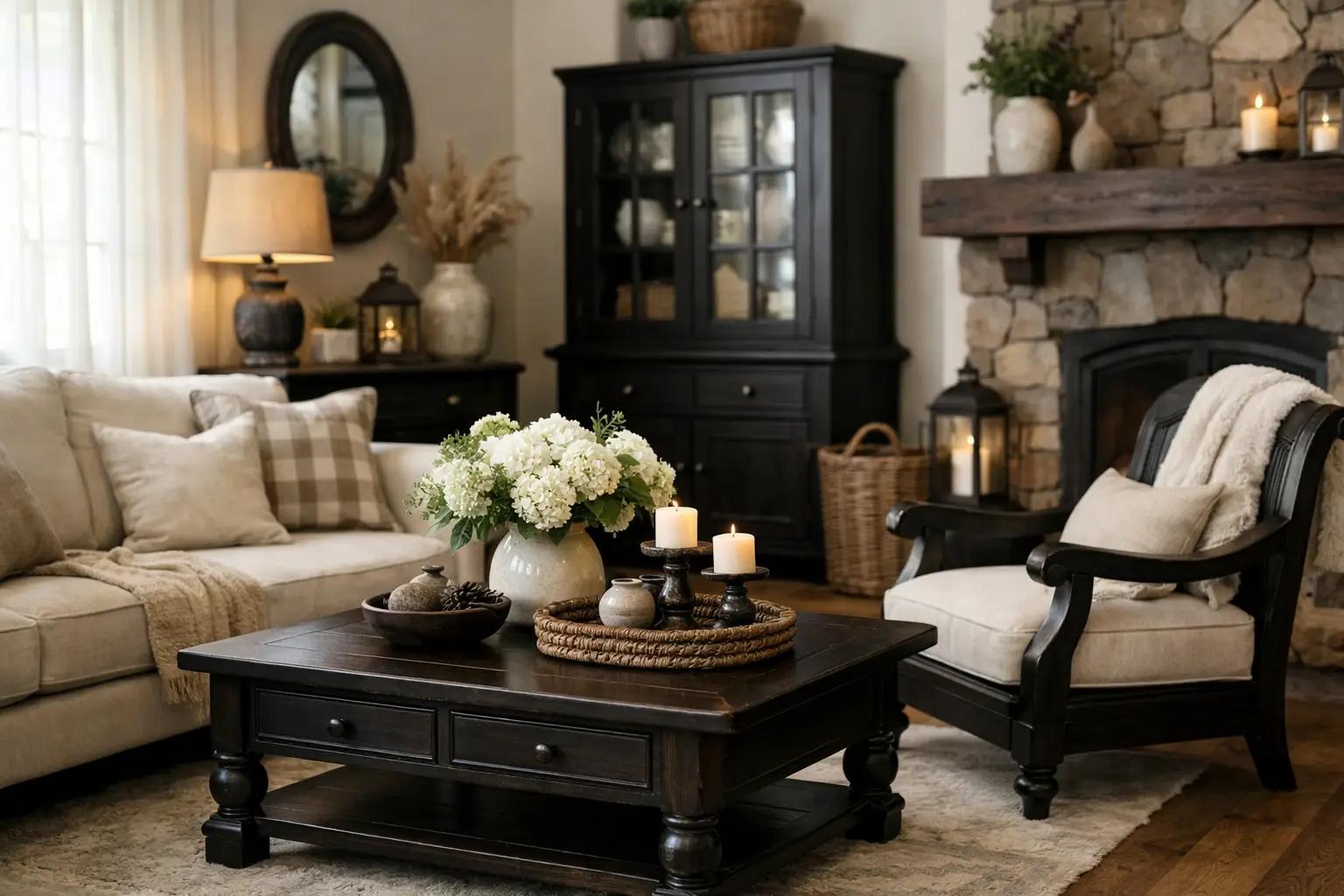 Landhausstil Wohnzimmer einrichten: 8 Ideen