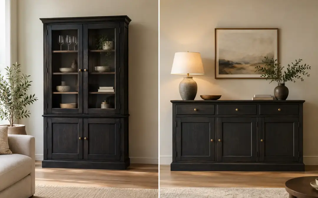 Vitrine oder Highboard: Was passt besser?