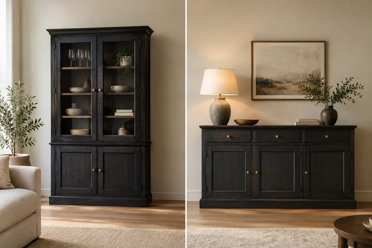 Vitrine oder Highboard: Was passt besser?